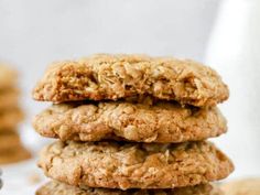 Peanut Butter Oatmeal Cookies (+ Video!)