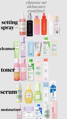 choose ur skincare routine 👍 Skin Care Routine Order, Simple Makeup Tips, Sephora Skin Care, Makeup Help, Basic Skin Care Routine, Perfect Skin Care Routine, Skin Care Order, Facial Skin Care Routine