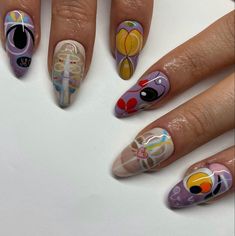 obsessed w/ these Matisse Nails, Spiritual Nails, 2024 Nails, La Nails, Nail Files, Higher Consciousness