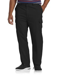 PRICES MAY VARY. EASY WEARING VERSATILITY: Meet your new go-to wardrobe staple. Our Big & Tall comfort cargo pants provide comfortability, style and storage for any essentials you might need throughout your day. DESIGNED FOR BIG AND TALL MEN: Our cargo pants come in a loose fit and are made from a durable, stretch cotton twill. Crafted with you in mind, they come properly proportioned for Big and Tall guys. SMART DESIGN: Featuring bellowed cargo pockets with button closures, you'll be able to st Big And Tall Workwear Pants With Pockets, Big And Tall Workwear Bottoms With Pockets, Workwear Bottoms For Big And Tall With Pockets, Athletic Build, Tall Men, Mens Sport Coat, Shirt Stays, Men's Apparel, Smart Design