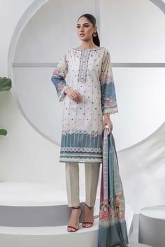 Bonanza Satrangi Ast222p09 Gray Eid Prints 2022 Patterned Digital Prints For Eid, Patterned Cotton Lawn Suit With All Over Print, Digital Patterned Long Sleeve For Spring, Unstitched Cotton Lawn Suit With All Over Print, Patterned Cotton Lawn Suit For Spring, Spring Cotton Printed Lawn Suit, Cotton Digital Prints Long Sleeve For Summer, Spring Patterned Cotton Lawn Suit, Unstitched Lawn Suit With All Over Print For Spring