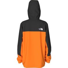 Made with recycled materials, the North Face's Antora Rain Jacket is the eco-conscious answer to keep our young ones dry on those overcast trips into school or town. A durable 2-layer shell creates a reliable moisture barrier, while the chin guard and hood offer extra coverage against wind and rain. Sporty Orange Outerwear For Outdoor Activities, Sporty Orange Outerwear For Outdoor, Orange Hooded Windbreaker For Outdoor, Orange Sporty Windbreaker For Outdoor, Sporty Orange Windbreaker For Outdoor, Functional Orange Hooded Outerwear, The North Face Long-sleeve Raincoat For Outdoor, The North Face Raincoat For Rainy Weather, The North Face Long-sleeve Raincoat