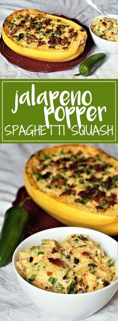 jalapeno popper spaghetti with squash is an easy and delicious side dish