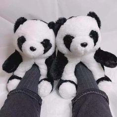 The White-Black Panda Slippers For Women ﻿are made of soft and thick fibers and plush lining to make your feet comfortable and warm, and can accompany you through a warm winter. These adorable animal slippers are specially made for women. Soft sole house slippers feature a convenient slip-on design, making them easy to put on when it's time to relax and take off at the end of the day. With soft and durable rubber soles these fluffy slippers are very suitable for indoor wood, tile, and bedroom fl Panda Slippers, Shoes Heels Stilettos, Panda Design, Animal Slippers, Winter Heels, Comfy Slippers, Cute Slippers, Bedroom Floor, Slippers For Women