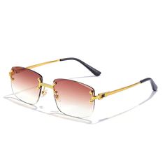 40693896347715 Gold Tea, Red Mirror, Gold Waves, Silver Tea, Gradient Sunglasses, Blue Mirrors, Color Lenses, Metal Sunglasses, Blue Lenses