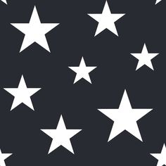 white stars on a black background for wallpaper or backdrops in different sizes and colors