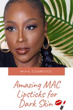 The best of MAC for dark skin, Mac lipstick dark skin, Best Mac lipsticks for dark skin, Mac rebel lipstick on dark skin, Mac pink lipstick for dark skin, Mac lipsticks for dark skin, Mac heroine lipstick on dark skin, Lipstick, Mac cosmetics Matte Brown Lipstick Dark Skin, Brown Lipstick For Black Women, Lipstick Colors For Black Women, Pink Lipstick For Dark Skin, Mac Nude Lipstick Shades, Dark Skin Lipstick, Lipstick For Black Women, Mac Matte Lipstick Shades