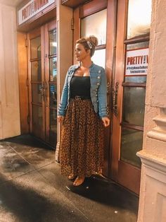 Plus-koon Muoti, Plus Size Fall Fashion, Plus Size Summer Outfits, Curvy Fashionista, Leopard Print Skirt, Curvy Girl Outfits, Curvy Girl Fashion