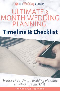 the ultimate wedding planner and checklist is here to help you plan your big day