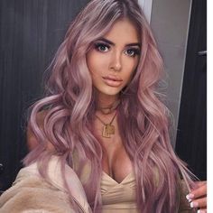 Material: High Quality Heat Resistant Fiber Synthetic Wigs For Women, Which Can Be Heat Styled Below 150 C/ 300 F. No Shedding,Tangling And Odor. Purple Long Wavy Wigs , Soft Hair, Gorgeous Texture And Comfortable Wear. Kindly Note: The Color Of Wig You Received May Be Different From The Pic Due To Computer Or Cellphone Monitor Settings. Long Wavy Wig, Ombre Purple, Couture Hairstyles, Purple Wig, Amazing Makeup, Quality Wigs, Wavy Wig, Beautiful Wigs, Hair Color Pink