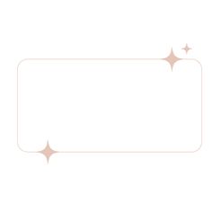 a white rectangular frame with three stars on the side and one star in the middle