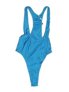 IEFIEL One Piece Swimsuit Size: Medium Swimwear - new. No Fabric Content, Hearts | IEFIEL One Piece Swimsuit: Blue Hearts Swimwear - Size Medium Trendy Fitted Bodysuit For The Pool, Stretch Blue Bodysuit For Swimming, Blue Fitted Lined Bodysuit, Fitted Blue Bodysuit With Lined Body, Blue Nylon Bodysuit For Pool, Stretch Jumpsuits And Rompers For Beach Season, Blue One-piece Lined Bodysuit, Blue Lined One-piece Bodysuit, Blue Fitted Bodysuit For Beachwear