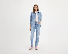 Moms have been coming through with iconic looks since day one, and their late-80s penchant for comfortable, high-waisted jeans is no exception. An elevated take on the timeless Mom jeans, these '80s Mom jeans are fitted with a high rise that's more relaxed through your thigh and calf and tapers at the ankle. A vintage-inspired fit updated with a flattering high waist Tapered leg for tailored style Front is slightly pitched forward, a vintage-inspired detail We made this garment with TENCEL™ Lyoc Levi's Retro Relaxed Fit Jeans, 90s Inspired Relaxed Fit Jeans, Relaxed Fit 90s Inspired Jeans For Fall, 90s Inspired Relaxed Fit Jeans For Fall, Levi's Vintage Jeans For Spring, 90s Inspired Medium Wash Relaxed Fit Jeans, Vintage Levi's Jeans For Spring, Levi's Retro Jeans For Spring, Retro Levi's Jeans For Spring