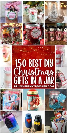 DIY Christmas Mason Jar Gifts Small Gifts For Christmas Party, Diy Christmas Office Gifts, Christmas Gifts In Jars, Gift Ideas In A Jar, Christmas Gifts In A Jar, Gifts In Jars, Santas Grotto, Christmas Jar Gifts