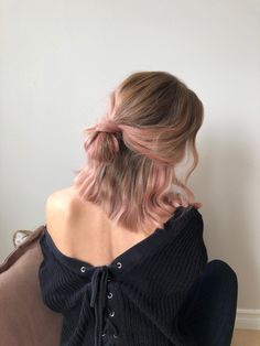 Subtle Rose Gold Hair, Rose Gold Hair Color, Gold Hair Color, Pastel Pink Hair