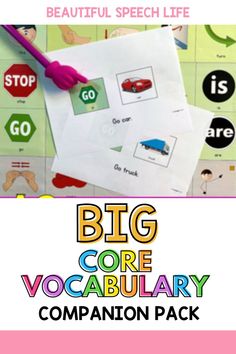 the words and pictures are shown in this printable book for children to learn how to spell