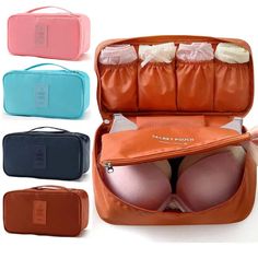 Multifunctional Travel Storage Bag - Ideal for Clothing, Underwear, Bras, and So Lingerie Organization, Travel Bra, Bra Organization, Bra Storage, Travel Luggage Organization, Bra Bags, Mom Bags, Travel Bag Organization, Sac Lunch