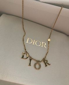 Bracelet Dior, Ig Bio, Dior Necklace, Preppy Jewelry, Dior Jewelry