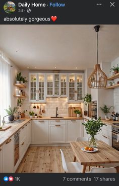 the kitchen is clean and ready to be used for cooking or dining, as well as other things in the house