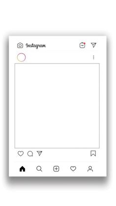 an instagram page with the text instagram on it and icons in different colors