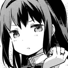 Homura Manga Icon, Homura Manga, Sayaka Miki, Magical Power, Hair Flip, Manga Panels, Daily Drawing