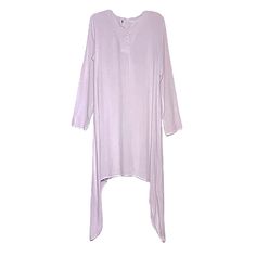 Women’s Size 6 Refka Long-Sleeve, Contemporary, Lagenlook, Relaxed Fit, Loose-Fit, Lavender, Tunic Shirt Dress. Width: Approx. 19.5in. Length: Approx. 41in. Viscose. Condition: In Like-New, Clean, Undamaged, Unused, Preowned Condition. No Defects. No Flaws. Tags: Women’s Contemporary Style Midi Dress, Contemporary Lagenlook Style Dress, Artsy, Sharkbite Hem Dress, Women’s Long-Sleeve Midi Dress, Lavender Midi Dresses, Women’s Designer Dresses, Boutique Dress, Loose-Fit Midi Dress, Relaxed Fit Dr Summer Long Sleeve Tunic For Brunch, Long Sleeve Viscose Dresses For Loungewear, Chic Long Sleeve Viscose Tunic, Summer Long Sleeve Loungewear Tunic, Flowy Long Sleeve Tunic For Brunch, White Long Sleeve Tunic For Loungewear, Spring Long Sleeve Flowy Tunic, Flowy Long Sleeve Blouse For Loungewear, Flowy Long Sleeve Tunic For Spring