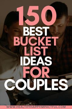 150 Bucket List for Couples Ideas You'll Love in 2023 Couple Bonding Activities, Marriage Bucket List, Romantic Bucket List, Couples Things To Do, Best Bucket List, Couples Ideas, Marriage Romance