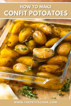 how to make confit potatoes