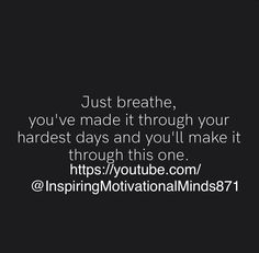 •
•
•
#motivational #motivation #motivationalquotes #quotes #inspiration #success #positivityiskey #mindset #positivity #love #goals #inspirational #inspire #quoteoftheday #positivevibes #life #believe  #happiness #selflove #lifestyle #quote #successquotes #yourself #bhfyp #loveyourself #instadaily #photooftheday #instagood #thoughts Just Breathe, Make It Through