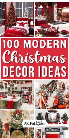 Looking for glam holiday decor? Check out 35 of our favorite neutral Christmas decor to help you celebrate in gorgeous subtle style!rn #ChristmasTree #HolidayDecor #FestiveVibes #XmasJoy #TreeLighting #SeasonalSpirit #WinterWonderland Farmhouse Christmas Mantle, Glam Holiday Decor, Modern Christmas Decor Ideas, Christmas Decor Trends, Faux Christmas Trees, Christmas Staircase, Front Door Christmas Decorations, Cozy Christmas Decor