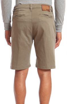 Casual, classically designed walking shorts are crafted from soft stretch-cotton twill in a versatile colorway that pops. 11" inseam; 11" front rise 98% cotton, 2% elastane Machine wash, dry flat Made in Turkey Walking Shorts, Chino Shorts, Cargo Shorts, Stretch Cotton, Cotton Twill, Mens Short, Walking, Nordstrom