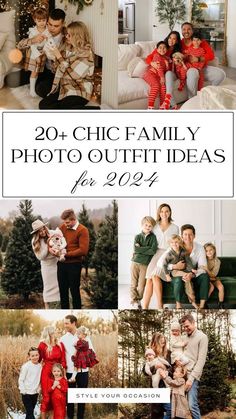 Need Christmas family photo outfit ideas for 2024? Check out these 20+ stylish and modern Christmas family photoshoot outfits for indoor and outdoor family pictures! Whether you want casual, neutral, or classy looks, you’ll find the best red, green, blue, and neutral holiday outfit ideas. Matching family outfits for Christmas are here too!