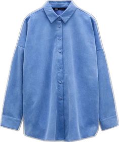 Oversized Washed Blue Collared Top, Spaghetti Strap Blouses, Knotted Blouse, Poplin Blouse, White Linen Shirt, Corduroy Shirt, Zara Shirt, Zara Blouse, Cute Blouses