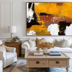 Original Textured Abstract Modern Painting On Canvas Orange White Black Burnt Orange Abstract Art, Professional Painters, Abstract Oil, Oil Painting Abstract, Burnt Orange, Abstract Artists, Emerging Artists, Abstract Landscape, White Frame