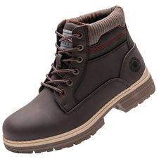 PRICES MAY VARY. POWERFUL PROTECTION FUNCTION - Snow boots for women have anti-skid, wear-resistant, water-resistant and other functions, allowing your feet to be fully protected. TREKKING PARTNER - Our womens hiking boots are perfect for walking, camping, mountain climbing, travelling, fishing, trekking, leisure or other outdoor sports. GOOD WORK HELPER - ANJOUFEMME hiking boots women feature durable and non-slip outsoles for long lasting comfort and strong traction. Put on womens work boots to Wear-resistant Work Boots For Winter Outdoor Work, Winter Combat Ankle Boots For Outdoor Work, Winter Ankle Combat Boots For Outdoor Work, Winter Martin Boots With Reinforced Toe For Outdoor Work, Rugged Wear-resistant Winter Work Boots, Winter Ankle Hiking Boots With Reinforced Toe, Winter Hiking Ankle Boots With Reinforced Toe, Winter Hiking Boots With Slip-resistant Round Toe, Winter Wear-resistant Hiking Boots With Round Toe