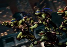 2007 Tmnt, 2007 Wallpaper, Tmnt Design, Leo Tmnt, Turtles Forever, Cowabunga Dude