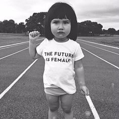 The future is female // @miasaidno ❤️✔️✔️🔥 #girl #cute #girlpower #love #monochrome #life #art #contemporaryart #blackandwhite #design #style #quote #tbt Who Runs The World, Little People, Human Rights, Body Positivity, Strong Women, Girl Power, Cool Kids, The Middle, My Girl