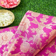 Introducing our exquisite Banarasi Brocade fabric from Khinkhwab, now available for your discerning tastes. Crafted with precision and elegance, this fabric is a true testament to the rich heritage and craftsmanship of Banarasi textiles. Weave: Banarasi Brocade - Mehrab Boota Inspired by the Mughal Era Description: Khinkhwab proudly presents a fabric that's more than just a textile; it's a work of art. Our Banarasi Brocade, inspired by the opulent Mehrab Boota patterns from the grand Mughal era, is a tribute to the timeless allure of Banaras and its exquisite craftsmanship. Each thread, meticulously woven, carries a legacy of tradition, artistic finesse, and craftsmanship cherished for generations. Why Choose this Fabric: Elegance Unveiled: Our Banarasi Brocade fabric boasts intricate and Eid Brocade Fabric With Zari Weaving, Unstitched Fabric With Traditional Patterns For Wedding, Unstitched Wedding Fabric With Traditional Patterns, Traditional Pattern Fabric For Eid Wedding, Wedding Jamawar Fabric With Traditional Patterns, Diwali Zari Weaving Fabric For Traditional Ceremonies, Elegant Embroidered Fabric For Puja And Diwali, Traditional Pattern Fabric For Wedding And Eid, Jamawar Fabric With Zari Work For Traditional Ceremonies