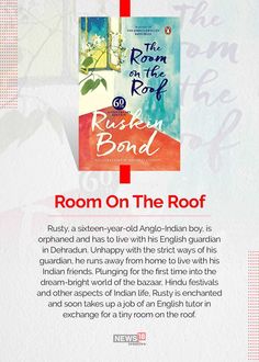 an advertisement for the book room on the roof