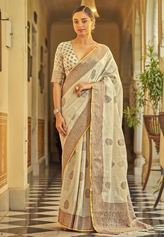 Tissue silk Saree with blouse in Beige colour 31005 Desc: Saree Color : Beige Saree Fabric : Tissue Silk Wash Care : Dry clean Sleeve Style : Half Sleeve Long Sleeves : Done only in Custom Stitch Sleeves Lining : Done only in Custom Stitch Bust Size : 32 to 42 Inches Occasion : Festival Diwali Eid Durga Pooja Ganesh Charturthi Dussehra. With Express Free Shipping Buy Indian Party wedding wear Bridal Sarees Tissue silk Saree with blouse in Beige colour 31005 online in USA, UK and Canada from Koll Blue Silk Saree, Art Silk Sarees, Stylish Sarees, Anarkali Dress, Pink Linen, Traditional Sarees, Cream Beige, Saree With Blouse, Bridal Saree