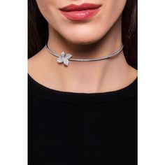 Transport yourself to a secret garden of passion with our Petit Garden Choker in 18k White Gold with Diamonds. Delicate and ravishing, this piece captures the essence of nature's beauty with its handpicked flowers and leaves crafted from rose and white gold, dancing in the light of 170 sparkling white diamonds. This choker evokes the spirituality of Bali and the lush views of Hawaii, and its flexi design ensures a comfortable fit. Each piece is crafted with a titanium spring that ensures the inn Luxury Flower Jewelry For Evening, Luxury Flower-shaped Jewelry For Evening, Luxury Flower-shaped Evening Jewelry, Luxury Jewelry With Flower Charm For Formal Occasions, Luxury Formal Jewelry With Flower Charm, Handpicked Flowers, Pasquale Bruni, A Secret Garden, Leaf Crafts