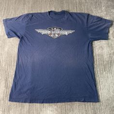 Vintage 2000s Harley Davidson Motorcycle Biker Double Sided Y2K Aesthetic Streetwear Navy Graphic T Shirt Extra Large Mens Condition: Fair Used Condition = Has stains on the armpit due to wear and age. Measurements: Please see photos above for all measurements IF YOU BUY TWO OR MORE ITEMS USE THE CODE BUNDLE @ CHECK TO SAVE 20% WE SHIP WITHIN 24 HOURS AFTER PURCHASE! Please be aware that we do not offer free returns!! The Buyer is responsible for the cost of the return label.  Follow us on TikTo Aesthetic Streetwear, Vintage 2000s, Harley Davidson Motorcycle, Y2k Aesthetic, Harley Davidson, Extra Large, Graphic T Shirt, Double Sided, Graphic Tshirt