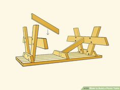 how to build a wooden bench with pictures