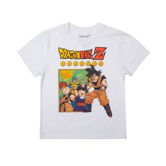 Let your young Dragon Ball Z enthusiast show off their love for the series with this officially licensed 3-Pack Set. This set includes two comfortable tees made from 100% polyester, ensuring they stay cool during their adventures. The mesh shorts feature an elastic waistband and side stripes, providing both comfort and style. Whether they're at school, playing with friends, or simply relaxing at home, this Dragon Ball Z 3-Pack Set is a great addition to their wardrobe. It's the perfect way for y White Character Print Tops For Fan Events, Themed White T-shirt For Fan Conventions, Themed Character Print T-shirt For Fan Conventions, Character Graphic Print Short Sleeve Tops, Themed Short Sleeve Streetwear T-shirt, Pop Culture Character Print T-shirt For Fan Events, Short Sleeve T-shirt With Character Print, Graphic Tee With Character Print For Fan Merchandise, Fan Merchandise Graphic Tee With Character Print