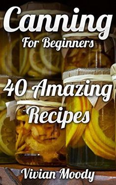 canning for beginners 40 amazing recipes