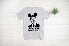 I Declare Bankruptcy Disney Dad Shirt Disney Shirts for Men - Etsy Disney Shirts Dad, Dad Disneyland Shirt, Disney Dad Shirt, Disneyland Family Shirts, Softball Mom Svg, Disney Shirts For Men, I Declare, Family Disney Trip, Matching Disney Shirts