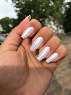 Nail Acrylic, Nails Polish, Trendy Nail Design, Acrylic Designs, Beautiful Nail Designs, Holographic Nails