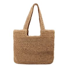 PRICES MAY VARY. Material: Beach bag made of high quality Straw, lightweight. Polyester Lining with Zipper closure. Size: 24.4''*15.74''(H*L),strap height:11.02''(This is the measurement without putting anything in the handbag.Please consider the straw tote bag size before your order). Large Capacity: The straw bag is big enough to hold ipad, wallet, A4 magazine, cellphones, folding umbrella, sunglasses, slippers, cosmetics and so on. A small compartment inside can put cards, cash and other smal Straw Beach Bags, Rattan Handbags, Straw Purse, Summer Tote Bags, Straw Beach Bag, Beach Tote Bag, Shopping Party, Summer Tote, Straw Tote Bag