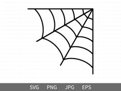 a spider web on the side of a building with text that reads svg, png