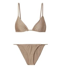 Jade Swim Via Bikini Top Summer Beige Triangle Top Swimwear, Beige Swimwear With Built-in Bra For Poolside, Luxury Gold Triangle Top Swimwear, Jaded London Swim, Beige Triangle Top Swimwear With Built-in Bra, Capricorn Woman, Illesteva Sunglasses, Capricorn Women